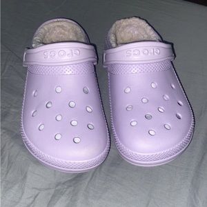 light purple crocs